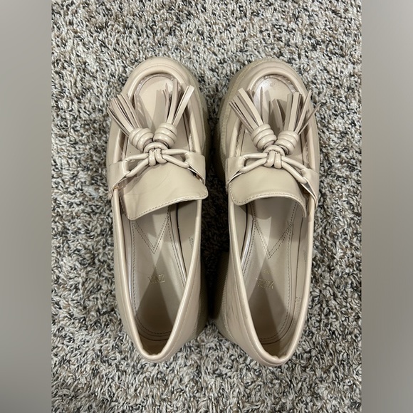 Zara Lug Sole Loafers - Picture 1 of 9